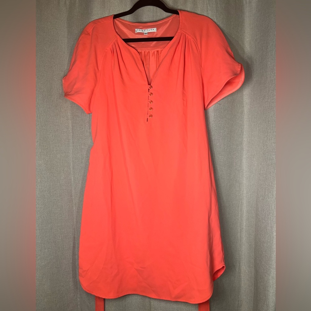 Trina Turk Shift Dress with Tie
